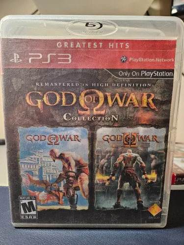 Jogo God of War Collection | PS3 | Original e Capa Reimpressa