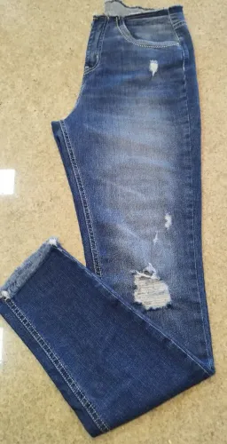 Calça flor de liz Tam 38