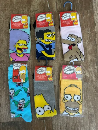 Coleção de meia os Simpsons!