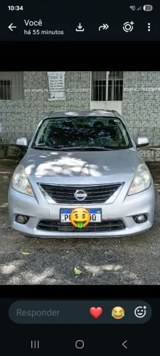 Nissan Versa SL 1.6 16V Flex Fuel 4P Mec. 2014