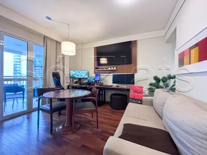 Flat Estanconfor Villa Olímpia disponível para venda com 43m², 01 dormitório e 01 vaga de