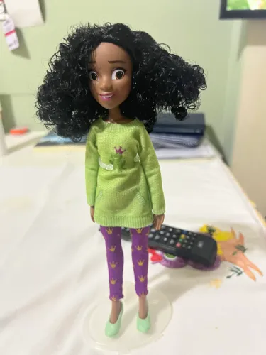 Princesa Tiana da Disney do filme ?Detona Ralph? feita pela Hasbro