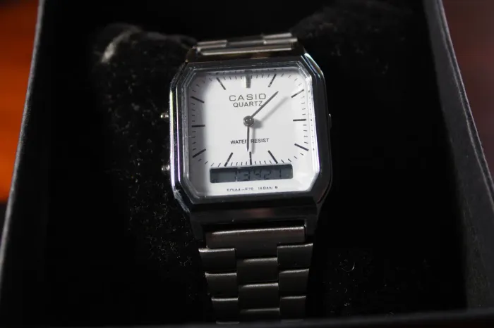 Relógio Vintage Casio branco