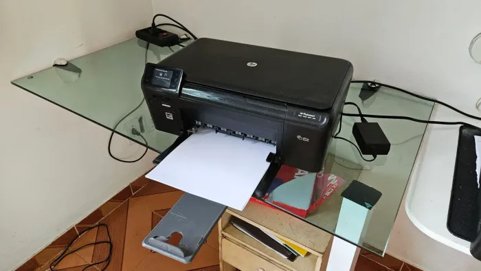 Impressora HP Photosmart cartucho print scanner copy web xerox