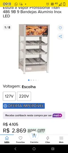 Estufa a Vapor semi Nova em Marataizes