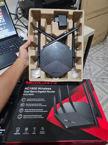 Roteador WI-FI Mercusys MR50G AC1900 - 6 Antenas