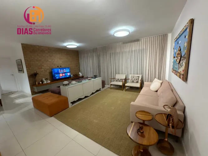 Vendo Lindo Apartamento com 195m2 no Resort Le Parc, varanda gourmet, 4 suítes completas,