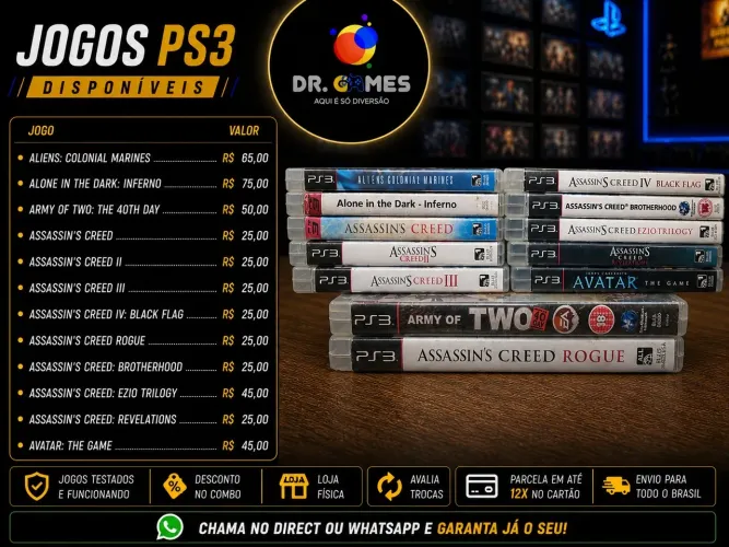 Jogos de PS3 - A