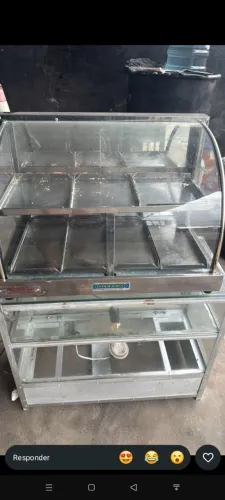 Estufa de cachorro quente e salgado