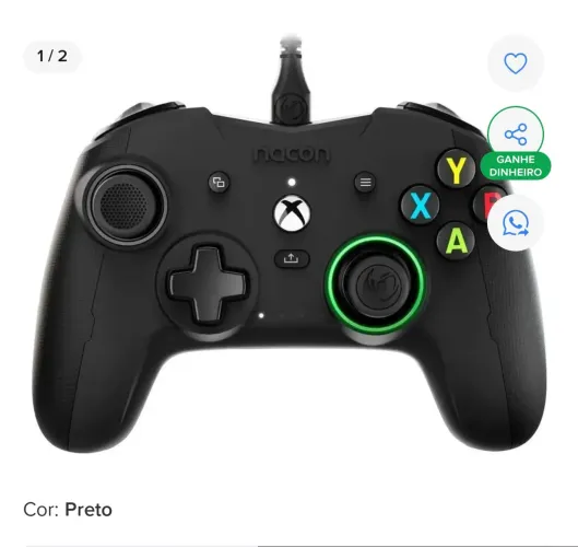 Controle pró Xbox séries e pc