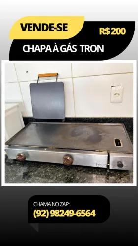 Chapa a gás 