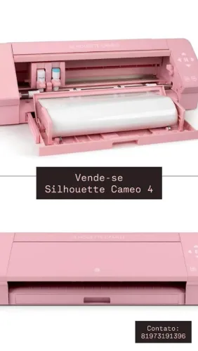 Vende-se silhouette cameo 4 rosa