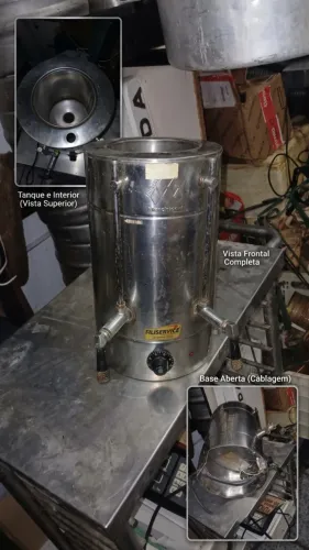 Cafeteira Industrial Inox - NoEstado(ParaPeças)