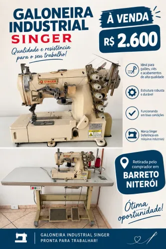 Vendo uma máquina industrial Galoneira.