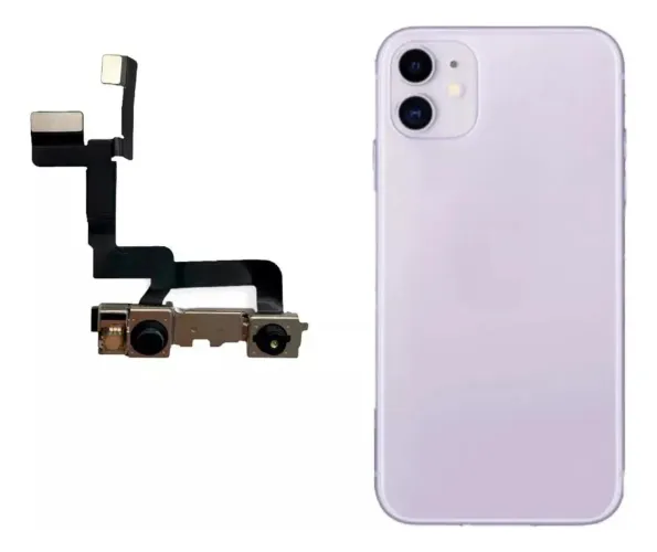 Câmera frontal iPhone 11 - Original retirada. 