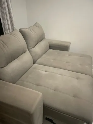 Sofá retrátil E reclinável dois lugares