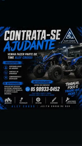 Vaga de emprego mecânico 