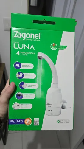 Torneira Eletrica Zagonel Luna 4 Temperaturas 220V