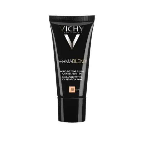 Vichy Dermablend Fond de Teint Fluido Corretor 15 Opal 30ml
