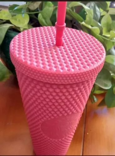 Copo Starbucks edição especial raro original (pink emborrachado)