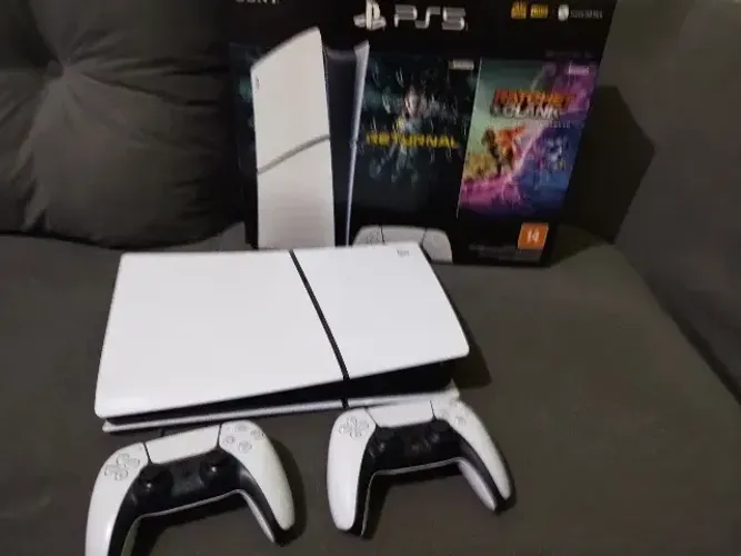Play 5 Playstation 5 com vários jogos 2 controles Aceito Cartão!