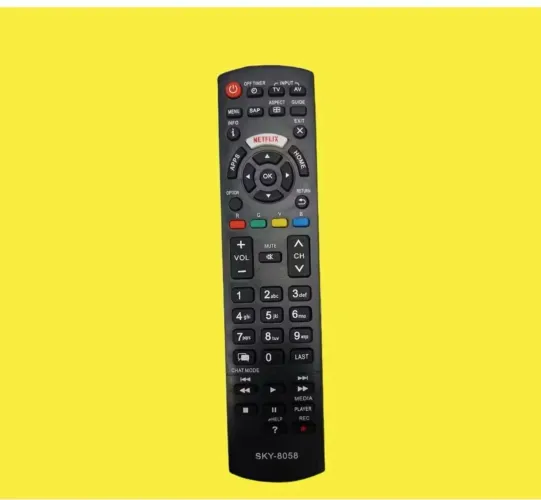 Controle Remoto Para Tv Smart Panasonic Netflix