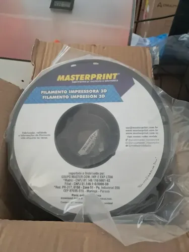 Filamento 3D PETG - 1kg masterprint Pronta entrega