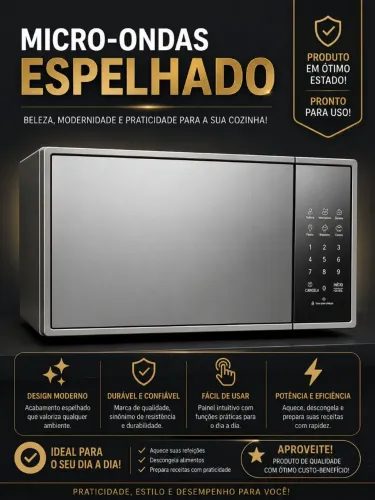 Vende-se micro-ondas