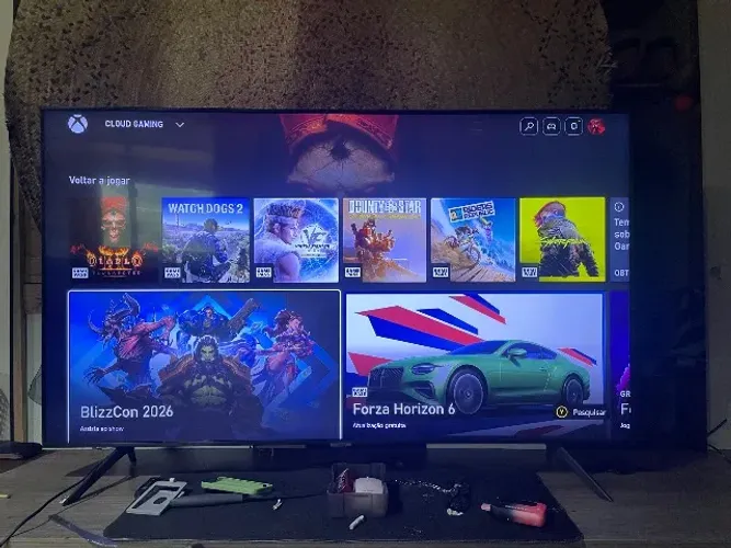 Smart tv 55 Samsung 4k cristal uhd