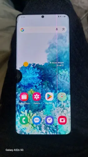 S20plus  valor 400 128gigas e 8ram.