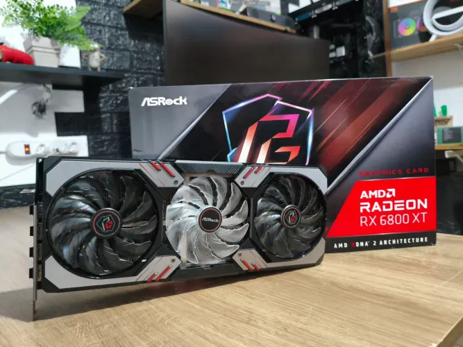 Placa de vídeo RX 6800 XT ASRock Phantom Gaming