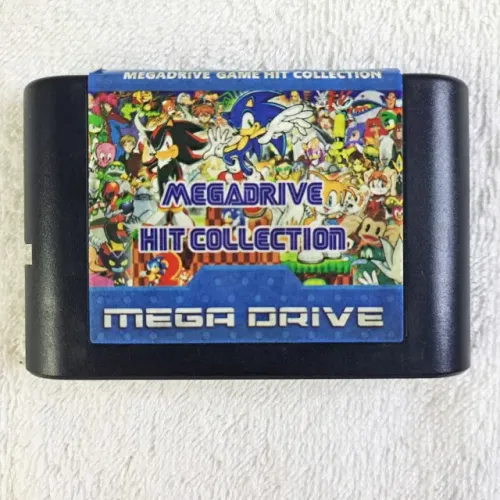 Cartucho multijogos Mega Drive - Todos os jogos. Mais de 800 Ever