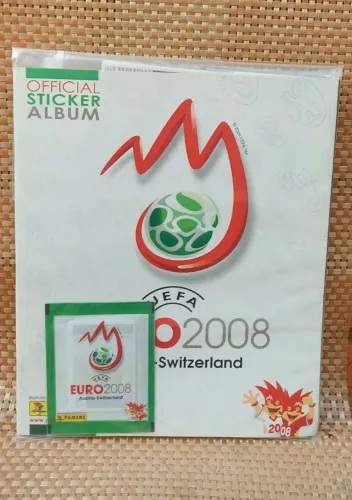 Álbum Panini Euro 2008 - Coleção Completa