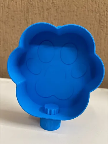 Bebedouro Portátil Cor Azul para Cachorros Pets