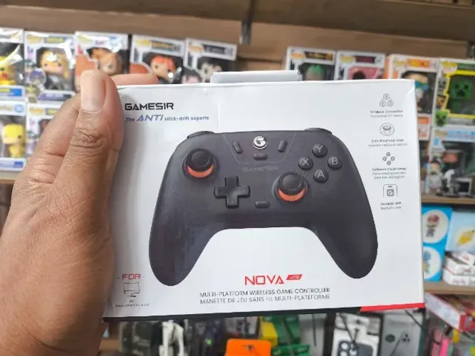 Controle Joystick GameSir T4 Nova Lite Sem Fio Hall Effect - Loja Física