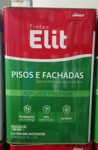 TINTA PISO E FACHADA ACRILICO FOSCO 18L
