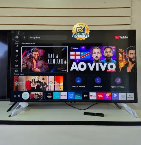SAMSUNG TELEVISÃO 50 SMART WIFI COMPLETA 4K