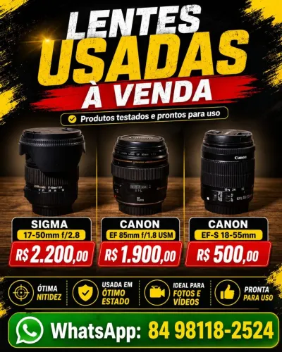 Lentes Canon