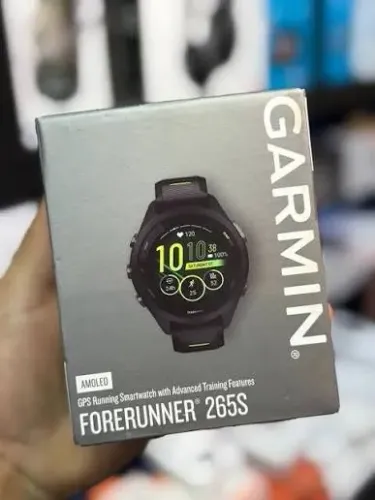 Garmin 265S Preto Original | AMOLED + GPS Multibanda | NF e Garantia
