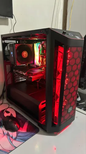 Vendo/Troco Pc Gamer + Monitor 4K, R5 5600, RX5700 8gb, SSD 1tb, 16gb
