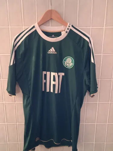 Camiseta adidas palmeiras uniforme 1 2010 (21 - Luan)