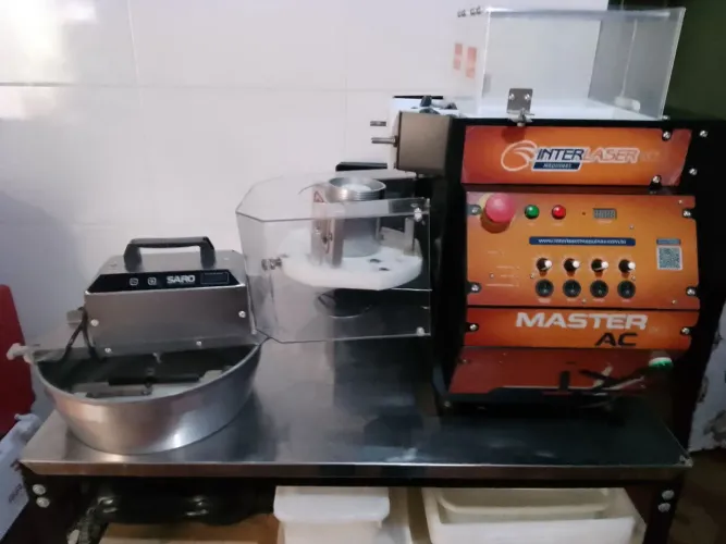 Máquina de salgados completa kit