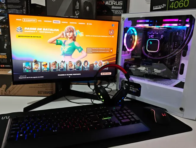 PC gamer Ryzen 5/ RTX 4060/ 16GB RAM/ NVME 1TB