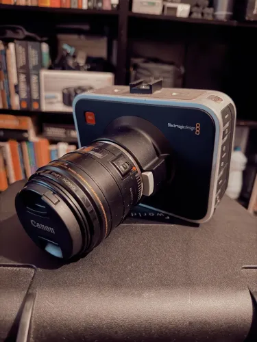 Câmera Blackmagic 2.5k