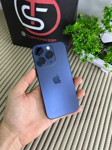 Iphone 15 pro 128GB bateria 91% todo original oportunidade unica