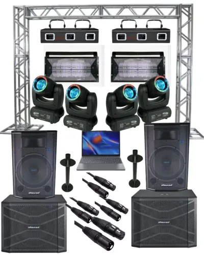 VENDO KIT DE SOM PROFISSIONAL COMPLETO PARA DJS EM GERAL