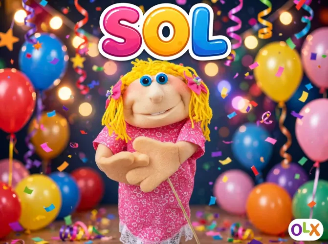 Fantoche menina Sol 50.00