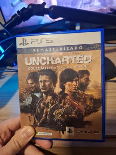Uncharted coleçao legado dos ladrões ps5