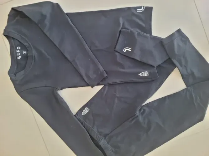Conjunto Térmico Lupo Infantil 6 Anos Preto - Excelente Estado