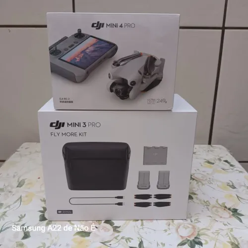 Drone dji mini 4 pro combo fly more plus com tela completo